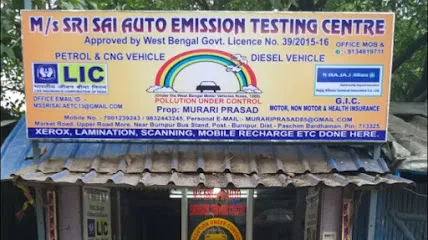 Auto Emission Testing Center (M/s Sri Sai A.E.T.C, Burnpur)