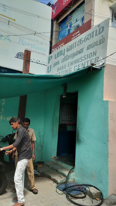 Babu Emission Testing