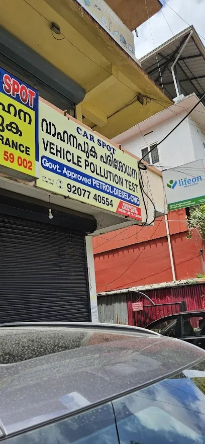Car Spot Vehicle Pollution Testing Centre