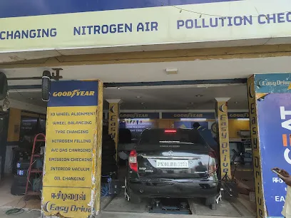 Easy Drive TYRE shop /GOOD YEAR/ BRIDGESTONE/ JK TYRE / CEAT TYRE /KELLY / POLLUTION CENTER