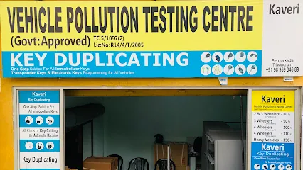 Kaveri Vehicle Pollution Testing Center & key makers