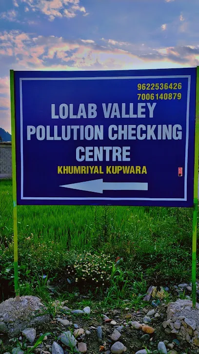 LOLAB VALLEY POLLUTION CHECKING CENTER KHUMRIYAL KUPWARA