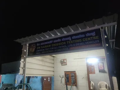OM SAI RAM EMISSION TESTING CENTRE APPROVED BY GOVT OF KARNATAKA