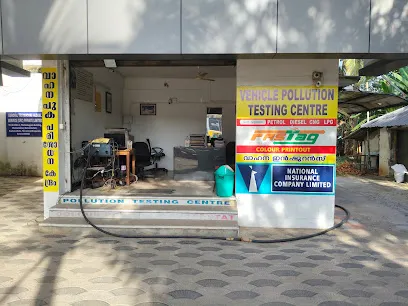 Pampadiyil merchants consortium / Pollution Testing Centre/ National Insurance Company,Fastag,Kazhakuttom