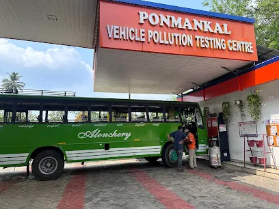 Ponmankal vehicle pollution testing centre