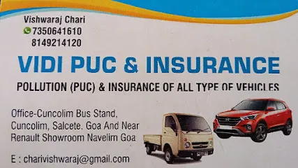 VIDI PUC Centre And Vehicle Insurance