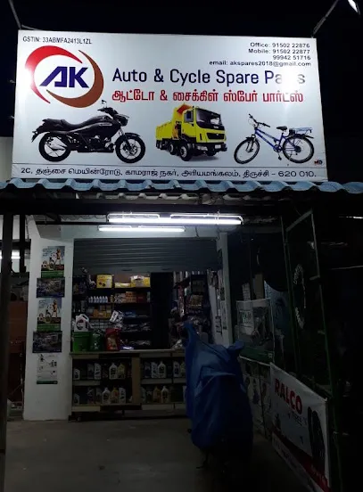 AK AUTO & CYCLE SPARE PARTS
