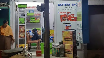 Battery Shop - Exide Battery Dealer in salem , Luminous ups/battery dealer in salem, Amaron battery dealers ,Car battery