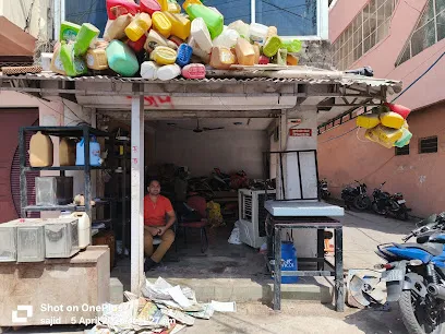 Corner kabadiwala and scrap shop old vehicle purchase