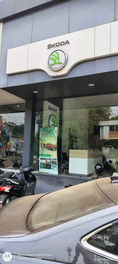 EVM Škoda Showroom