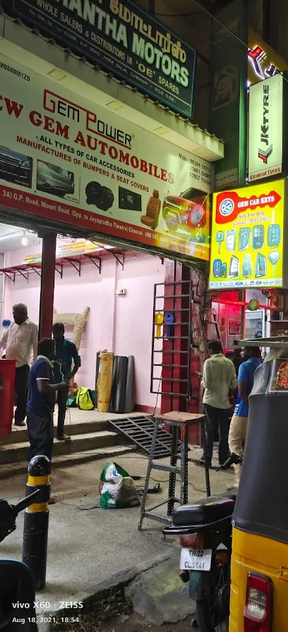 Gem Automobiles - House Key Bike Remote Car Duplicate Car Key Makers in Chennai