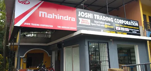 Joshi trading corporation. Dealer in genuine spares for Royal Enfield, Mahindra two wheeler, Vespa, Aprilia, and Honda.