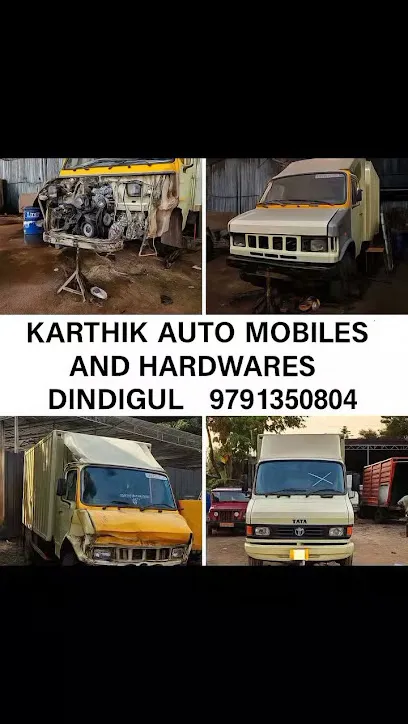 Karthick Auto Mobiles And Hardwares & body tinkering parts