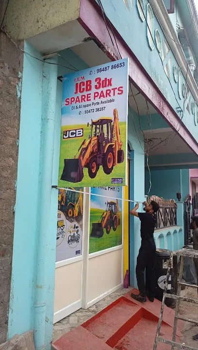 Lucky Earth moves JCB 3dx SPARE PARTS