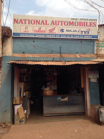 National Automobiles-Genuine Spares of 100cc & 150cc.