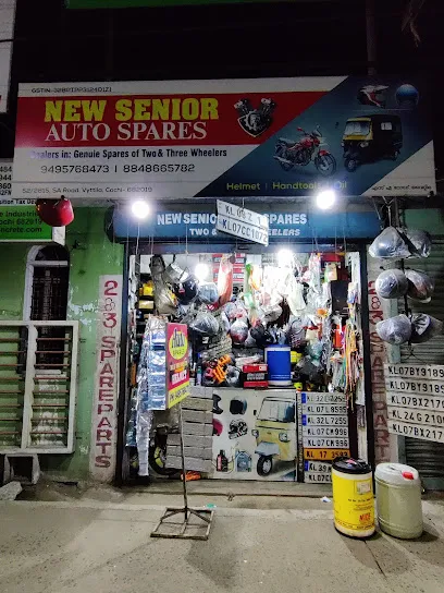 NEW SENIOR AUTO SPARES