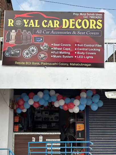 Royal car decors