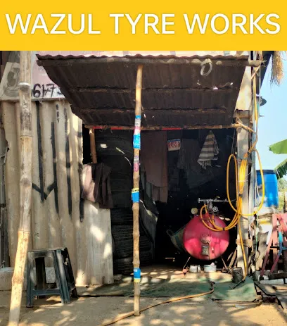Tyre Repair Shop,Wazul Tyre Works,Dalim Tyre Works,Palla More By Pass,NH-2,Purba Bardhman-713103,Hp Patrol Pump Opposide