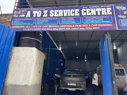 A TO Z SERVICE CENTRE -Best Car Washing and Car Denting Painting Centre in Kankarbagh Patna