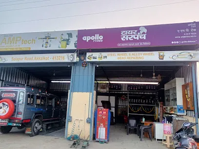 AMP tech , Akkalkot | Alloy wheel repair center |Steel wheel repair center |Complete Tyre Solutions |