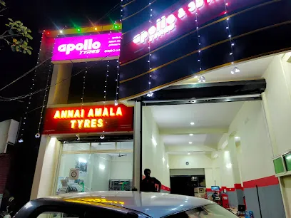 Annai Amala Apollo Tyres wheel balancing and 3d alignment shop