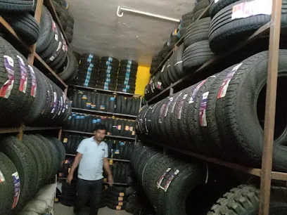 Apollo and ceat tyre showroom ashapurna tyres