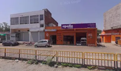 Apollo tyre showroom Jain filling station Jhalawar