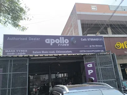 APOLLO TYRES EXCLUSIVE SHOWROOM MASS TYRES