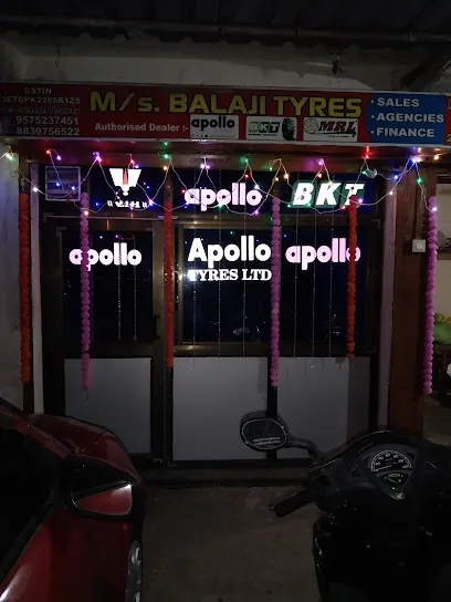 Apollo Tyres Limited. M/s. Balaji Tyres Bandol.