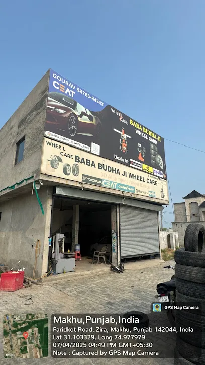 Baba budha ji wheel car tyer house