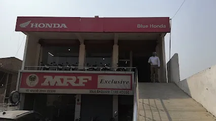 Blue Honda