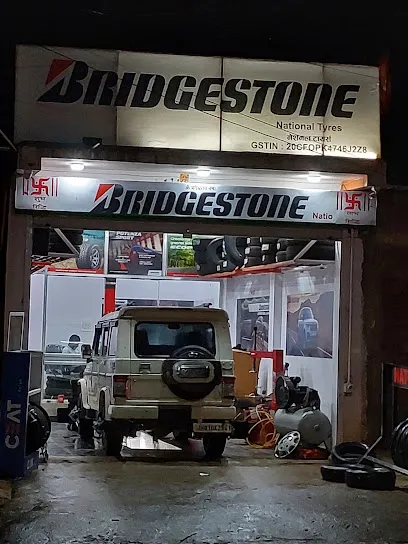 Bridgestone tyre showroom