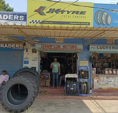 Champion Motors- tyre shop near me || tyre shop in balugaon