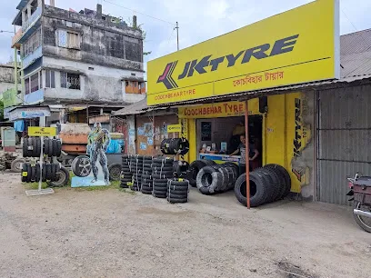 Cooch Behar Tyre . JK tyre.