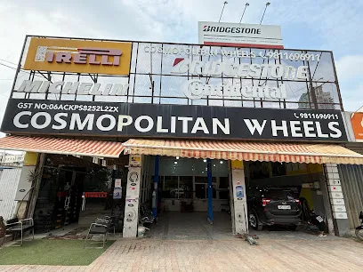 Cosmopolitan Wheels - Tyre Shop | Wheel Alignment | MRF | Continental | Bridgestone and More