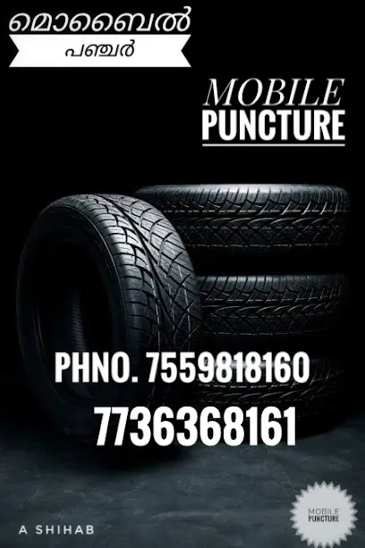 Fast track Mobille Tyre puncture Repair in Alappuzha