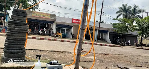 Good luck tyre repairing