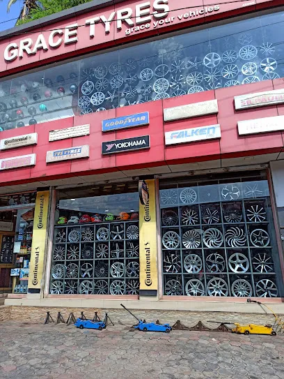 GRACE TYRES, Wheel Alignment & Tyre shop,Adoor,