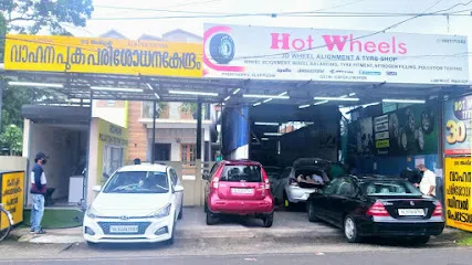 Hot Wheels 3D Wheel Alignment And Tyre Shop