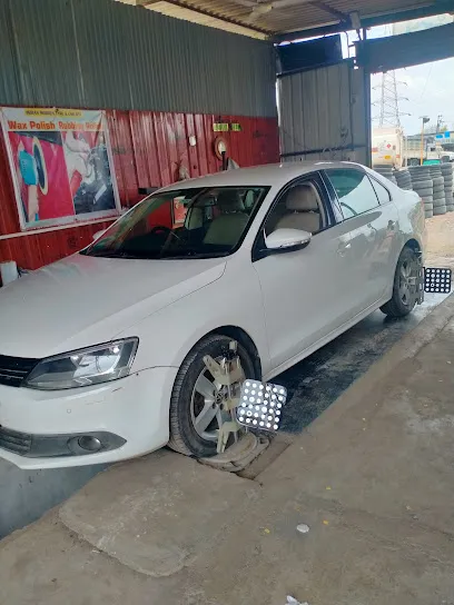 INDIAN MODERN TYRE 3D WHEEL ALIGNMENT