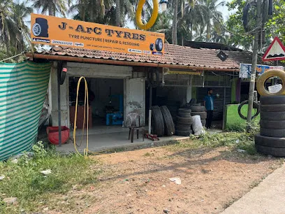 J Arc Tyres, Tyre Puncher shop