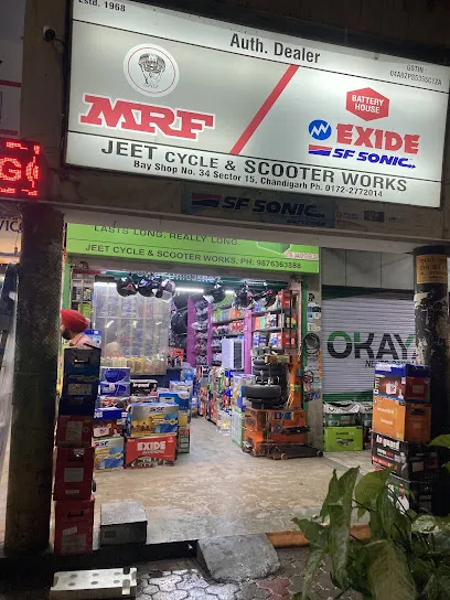 Jeet Cycle & Scooter Auth dealer EXIDE AMARON LUMINOUS since 1968