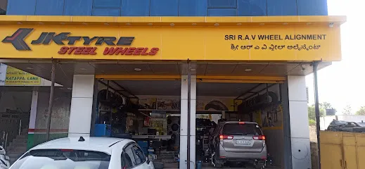 JK Tyre Steel Wheels, Sri R A V Wheel Alignment