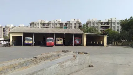 Kalol ST bus workshop