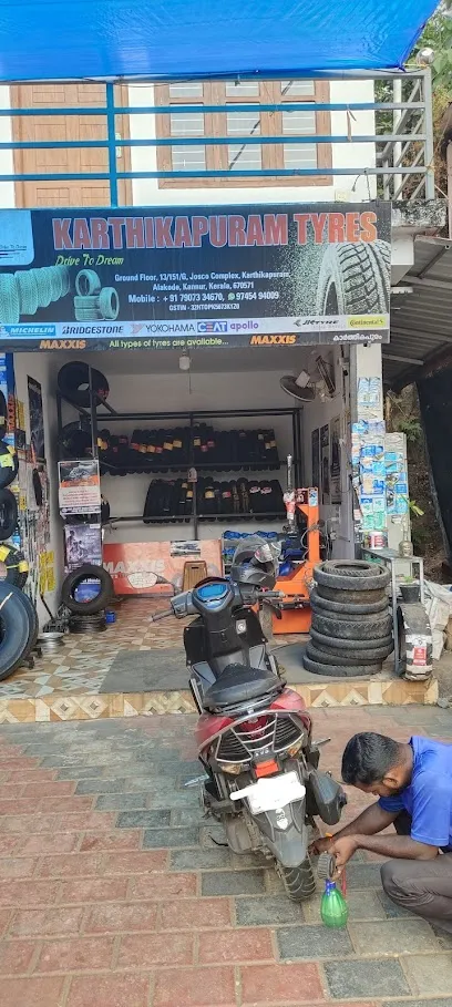 Karthikapuram tyres