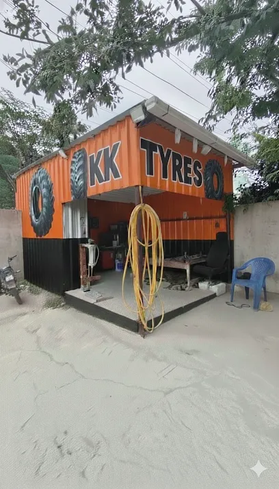 Kk mobile puncture shop நடமாடும் பஞ்சர் கடை