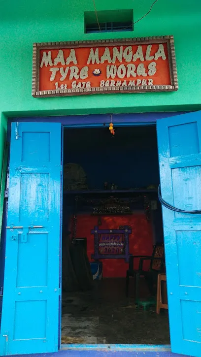 Maa mangla tyre and greasing works shop point.2