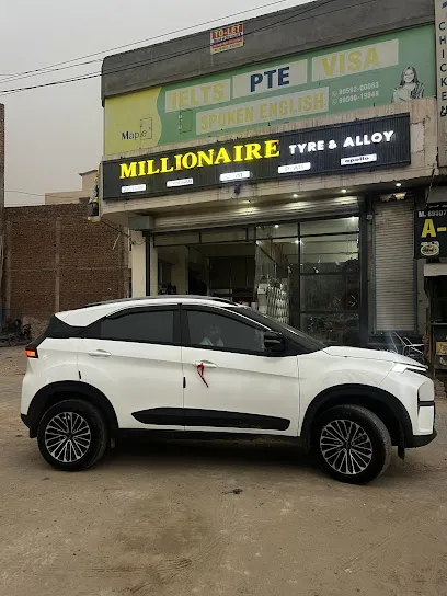 Millionaire tyre shop