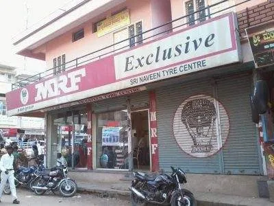 MRF Tyres Exclusive - Sri Naveen Tyre Centre