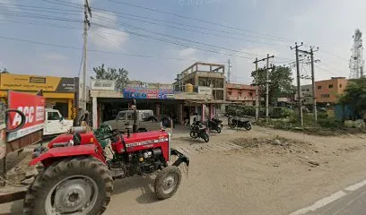 MRF tyres showroom